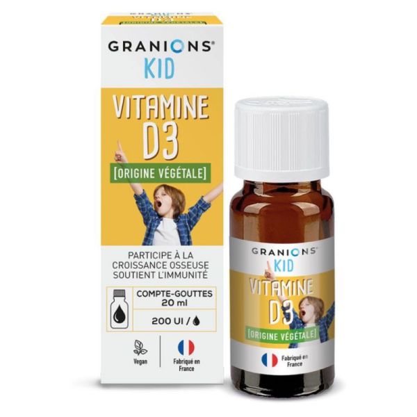 Granions Kid Bio Vitamine D3 compte goutte 20ml