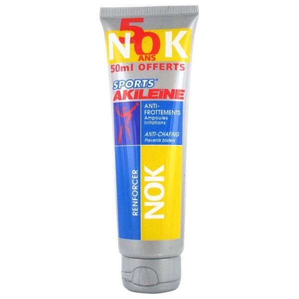 Akileine Sports Nok crème anti frottements 75ml +50 ml offerts