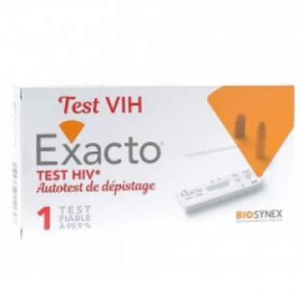 Biosynex Autotest de dépistage du VIH Exacto x 1test