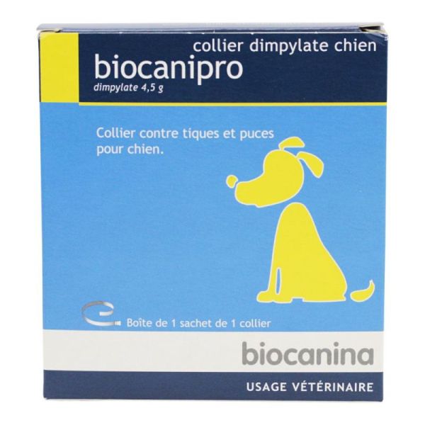 Biocaninapro Collier anti-puces Chien