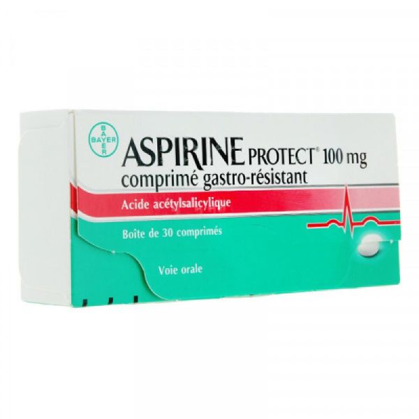 Aspirine Protect 100mg Comprimés x30