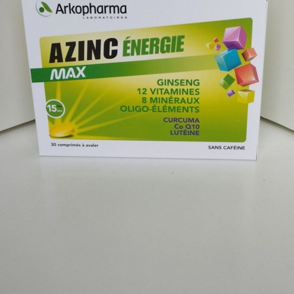 Azinc Energie Max Cpr 30