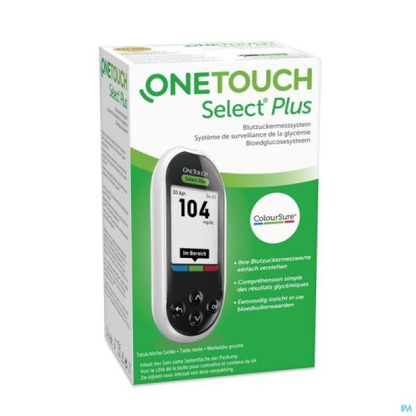 One Touch Select Plus set d'Initiation pour surveillance de la Glycémie