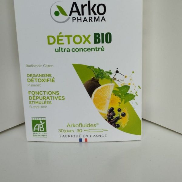 arkofluides detox bio ultra concentre bt 30