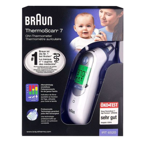 Thermomètre Auriculaire Thermoscan7 Braun IRT6520