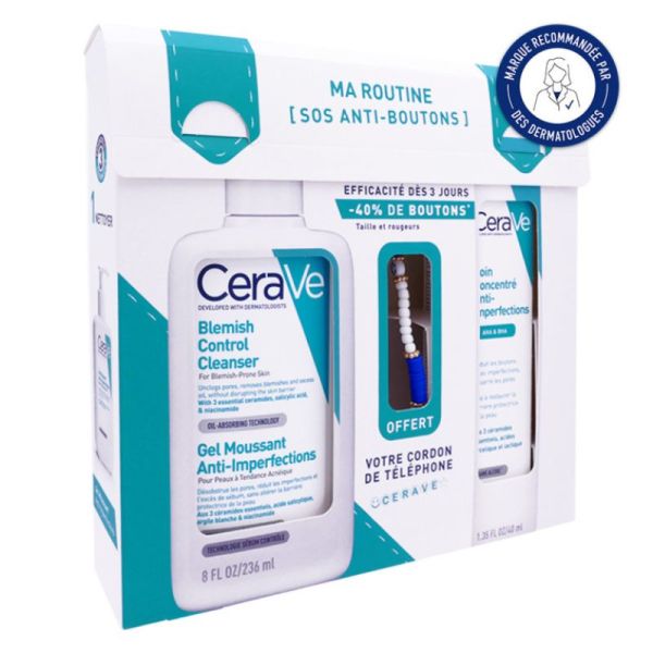 Cerave Routine Anti Bouton