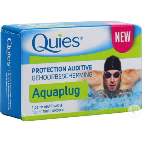 Protections auriculaires natation Quies pour les adultes
