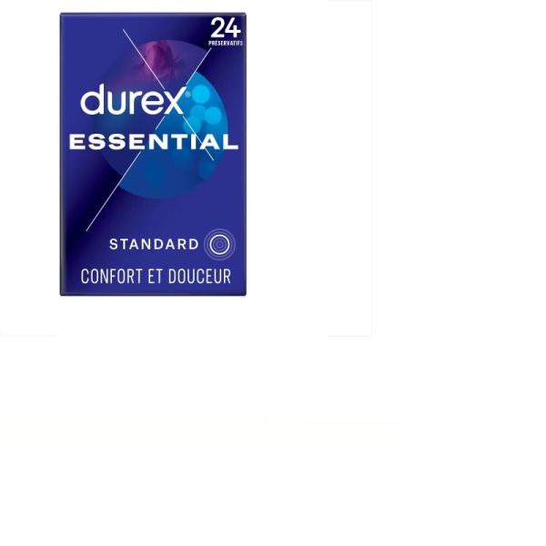 DUREX PRESERVATIFS ESSENTIAL X24