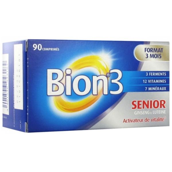 Bion-3 Senior comprime x90 multi-vitamines