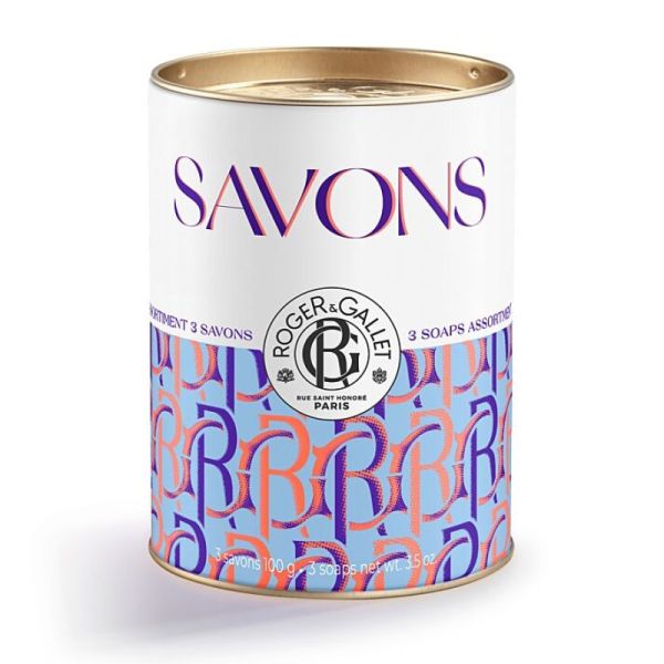 roger gallet coffret 3 savons