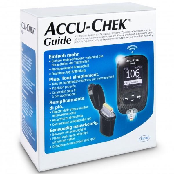 Accu-Chek Guide lecteur de glycémie kit complet d'initiation