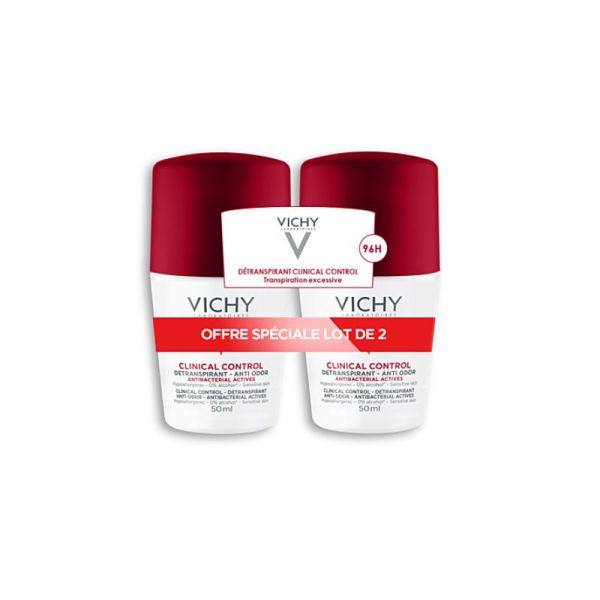 VICHY DEO CLINICAL CONCENTRE DETRANSPIRANT 96H X2