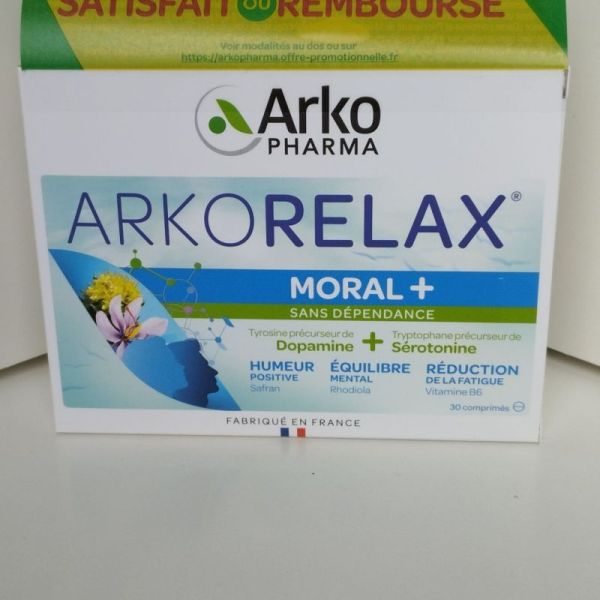 arkorelax moral+ sans dependance bte 30