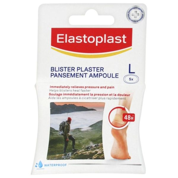 Elastoplast Blister Plaster 5 Pansements Ampoule : Taille L