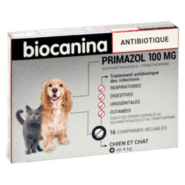 Biocanina Primazol Chat/chien 16 comprimés