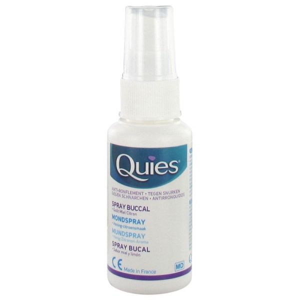 Quies Bipack Anti-Ronflement Spray Nasal 15ml + Spray Buccal 70ml