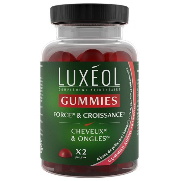 Luxeol Force&croissance Gummies x60