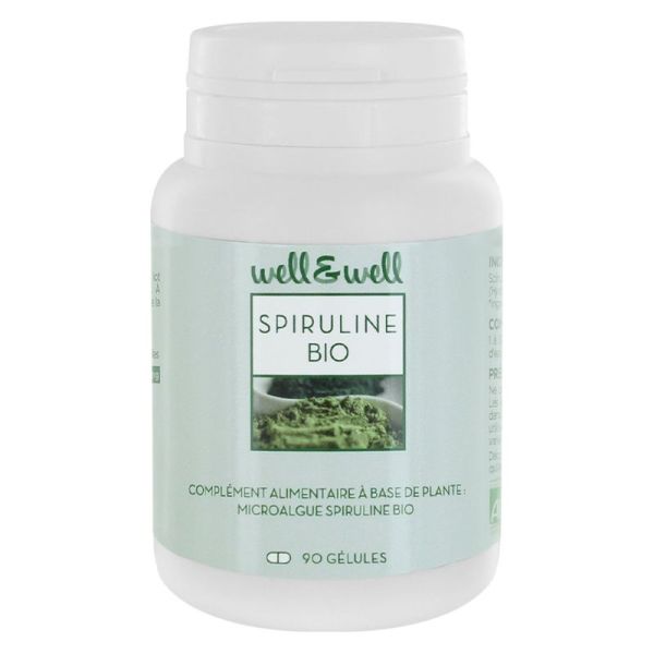 Well&Well Spiruline Bio 90 gélules