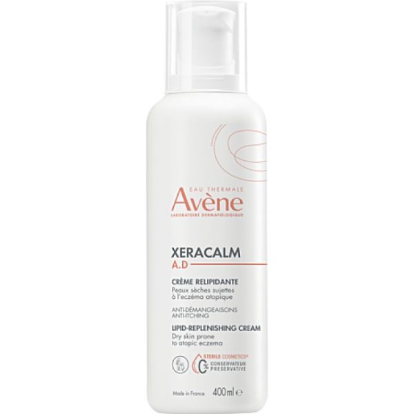 AVENE XERACALM AD Crème relipidante 400ml