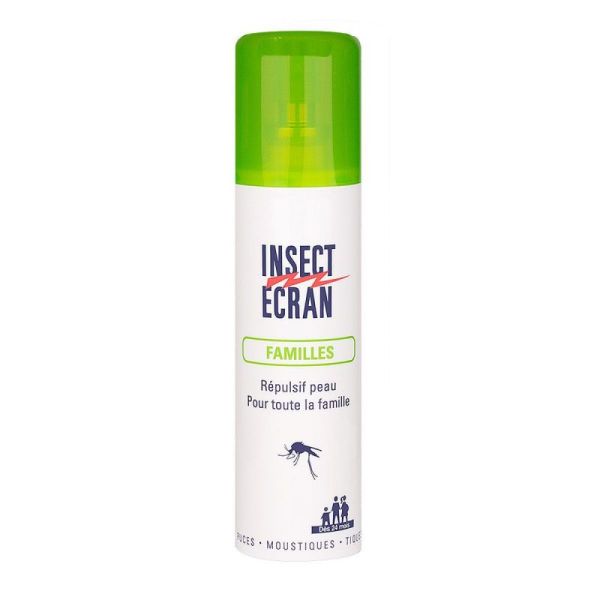 Insect-ecran Famille spray repulsif 100ml  anti moustiques