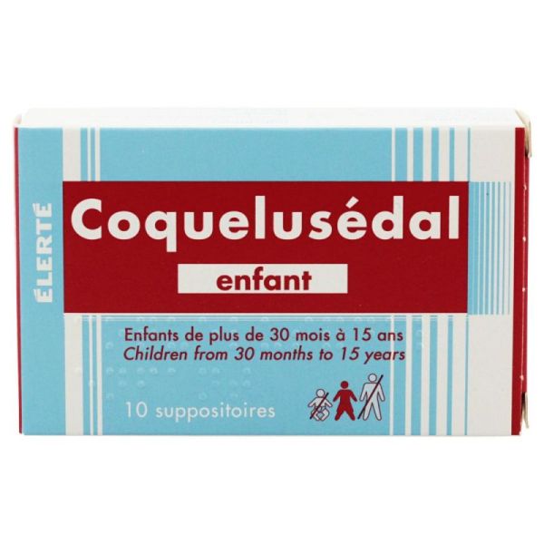 Coquelusedal Enfant Suppositoire X10