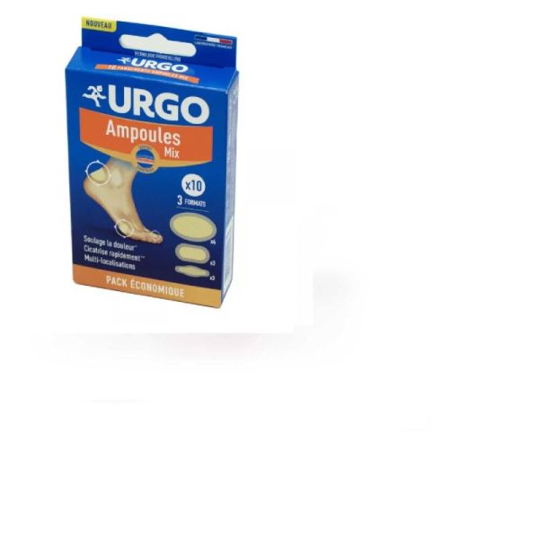 URGO PANSEMENTS AMPOULES MIX