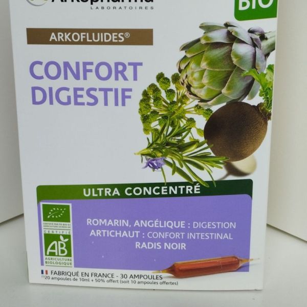 confort digestif bt 30 ampoules