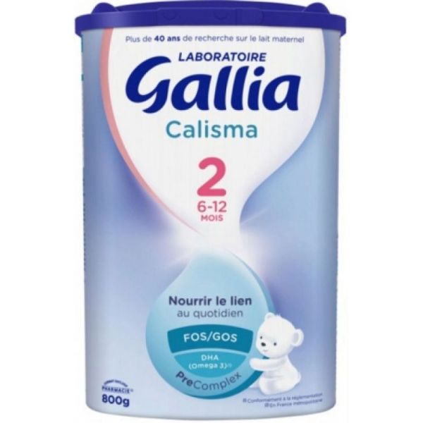 Gallia Calisma lait 2éme age 800g