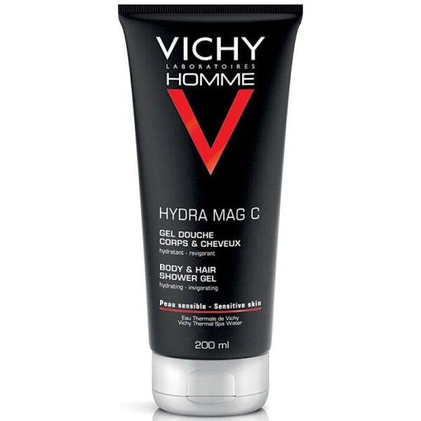 VICHY HOMME GEL DOUCHE CORPS CHEVEUX 200ML