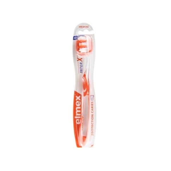 brosse à dents Elmex Interx Anti-caries Medium x1