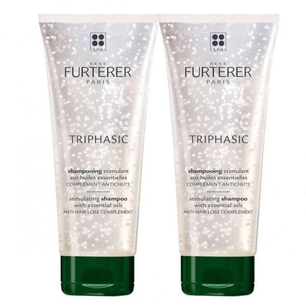 FURTERER TRIPHASIC SHAMPOING LOT 2X200ML