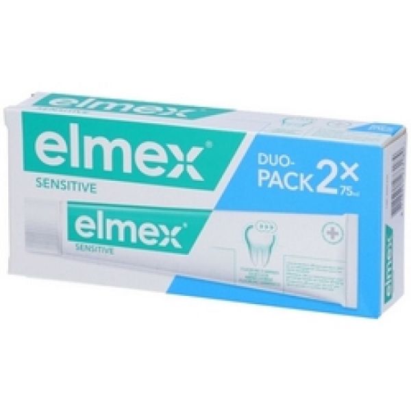 Elmex Dentifrice Sensitive lot de 2x75ml