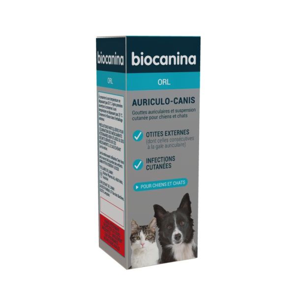 Biocanina Auriculo-canis Chen/Chat 20ml