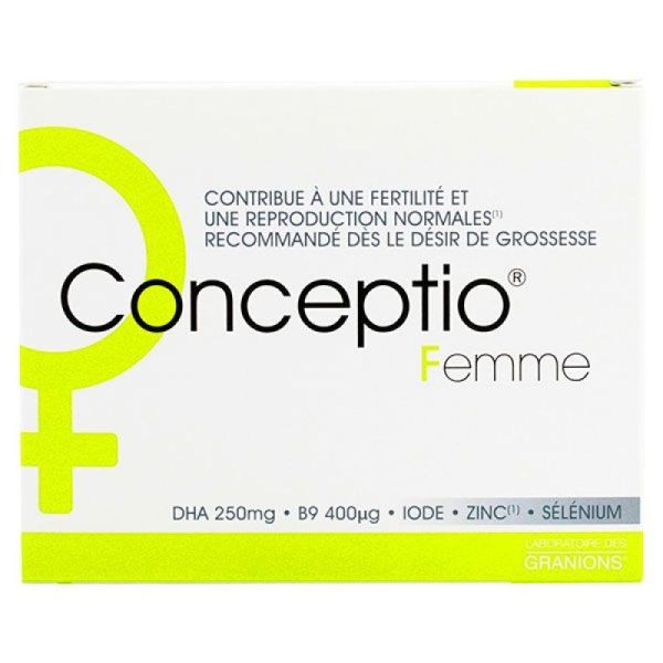 Conceptio Femme 30 gélules+30 capsules