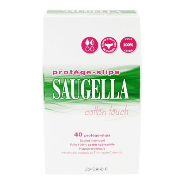 Saugella Cotton Touch Protège-slips x40