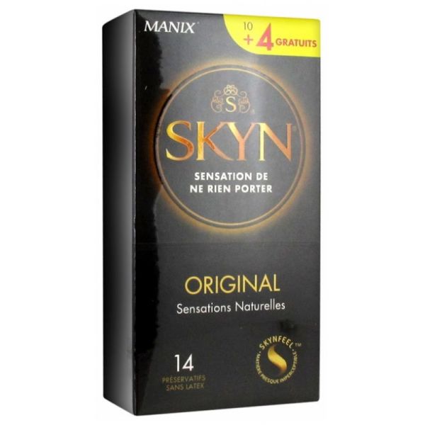 Manix Skyn Original 10 Préservatifs + 4 Préservatifs Gratuits