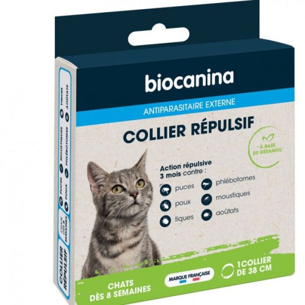 Biocanina Collier Répulsif Chat