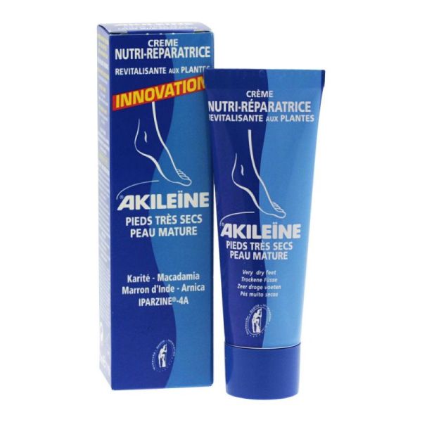 Akileine Nutri-répare Crème Pied Sec 75ml