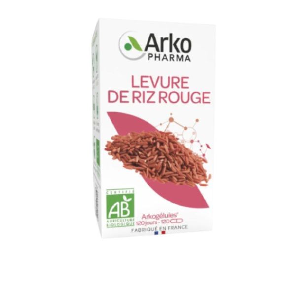 ARKO LEVURE RIZ ROUGE 120 GELULES