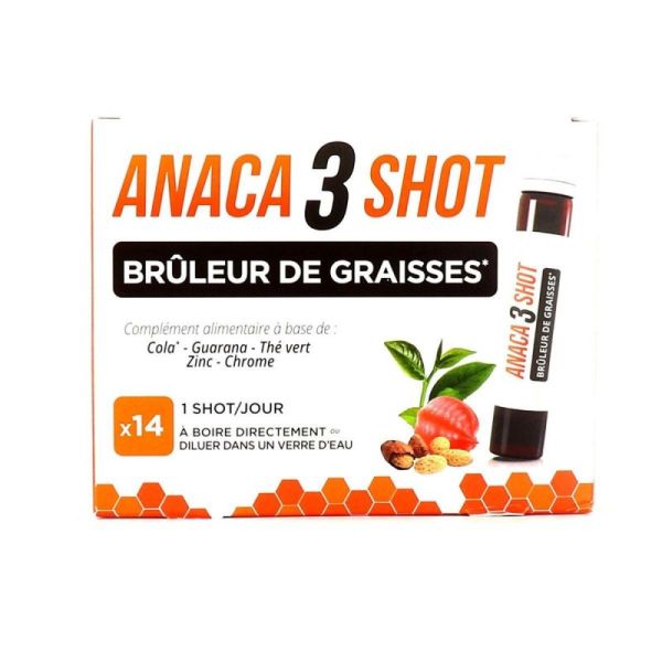 Anaca3 Shot Bruleur Graisse x14 shots