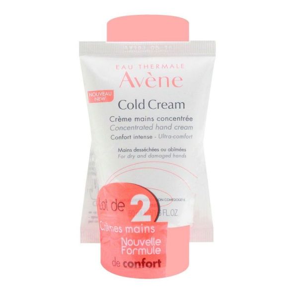 Avene Cold Cream Concentré Crème Mains 2x50ml