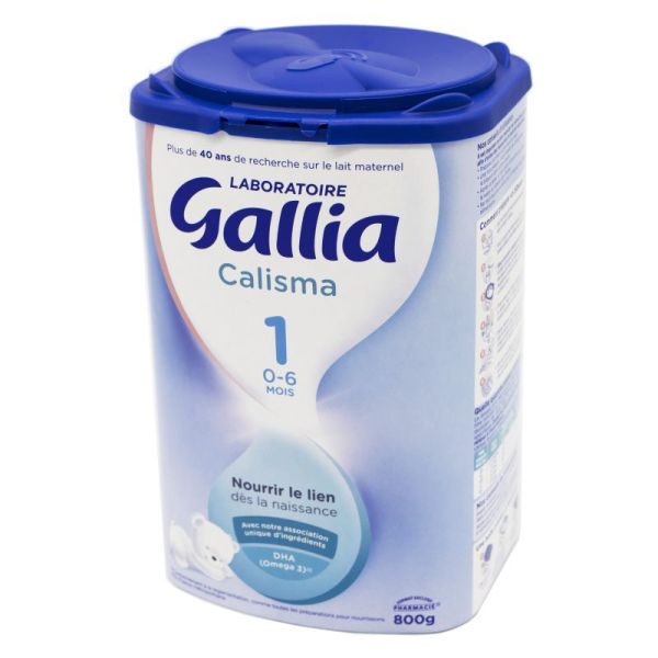 Gallia Calisma 1 coffret naissance mini bouteilles avec tétines 800g -  Pharmacie Cap3000