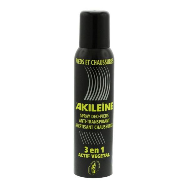 Akileine Spray Bombe Noir 150ml