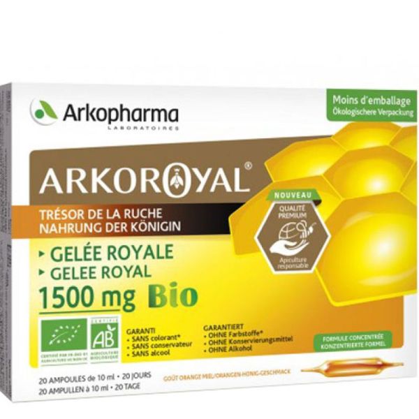 ARKOROYAL GELEE ROYALE 20 AMPOULES