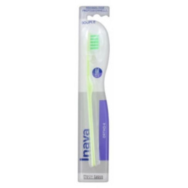 BROSSE A DENTS Ortho X souple Blister boite de 1