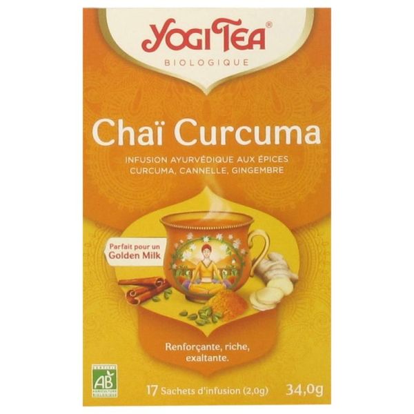 Yogi Tea Chai Curcuma Bio 17 Sachets