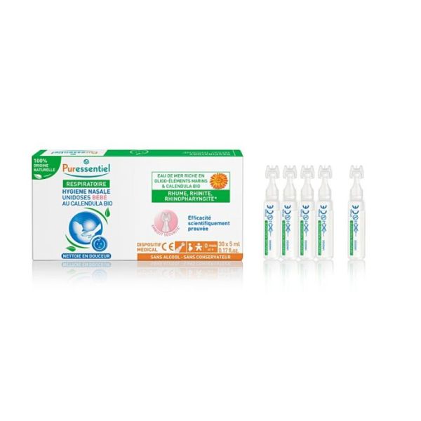 puressentiel hygiène nasale unidoses bébé